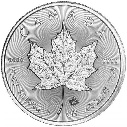 1oz Silver Maple Leaf (Tube of 25)