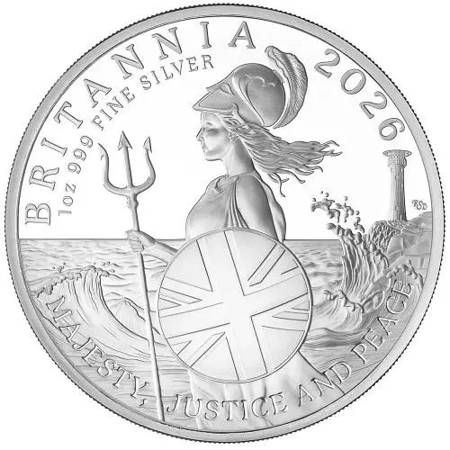 1oz Proof Silver Britannia 2026